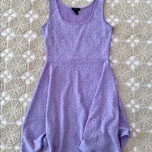 Purple Skater Dress
